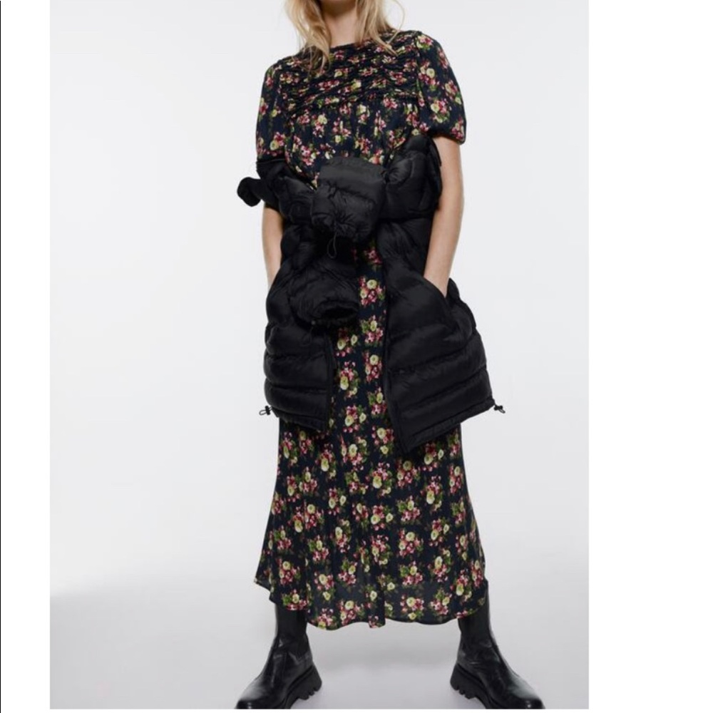 Floral top and skirt set
